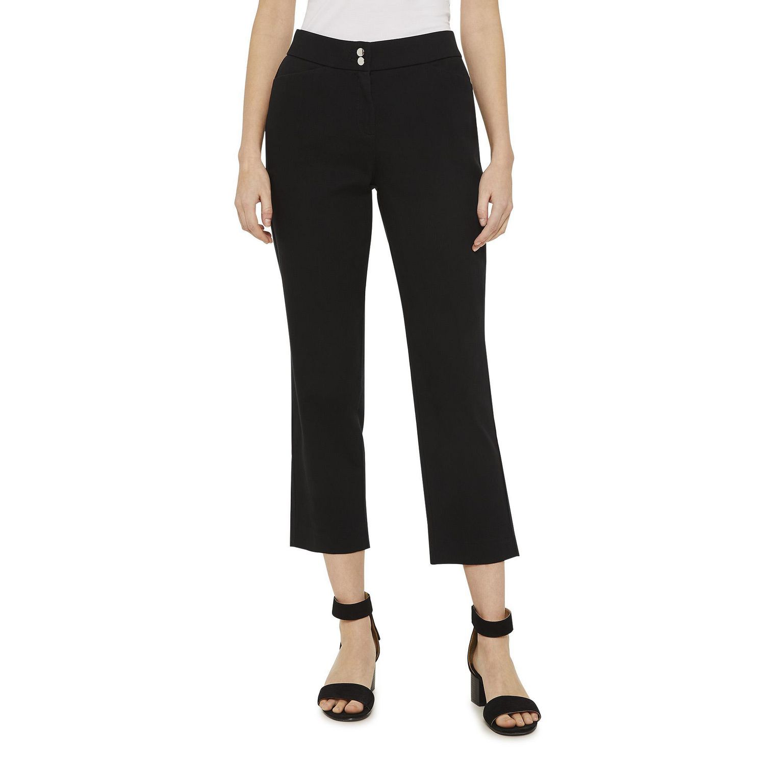 slim ankle trousers