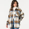 thumbnail image 2 of DV PLAID SHACKET, 2 of 5