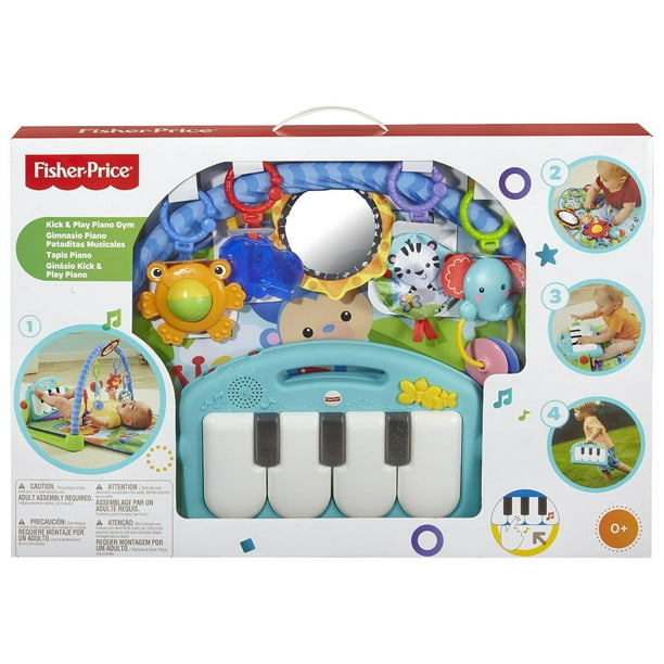 Fisher-Price Tapis piano de luxe - Édition Française Toy Musical Instrument  