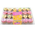 thumbnail image 1 of two-bite® Spring Assorted Mini Vanilla and Chocolate Cupcakes, 24ct, 1 of 5
