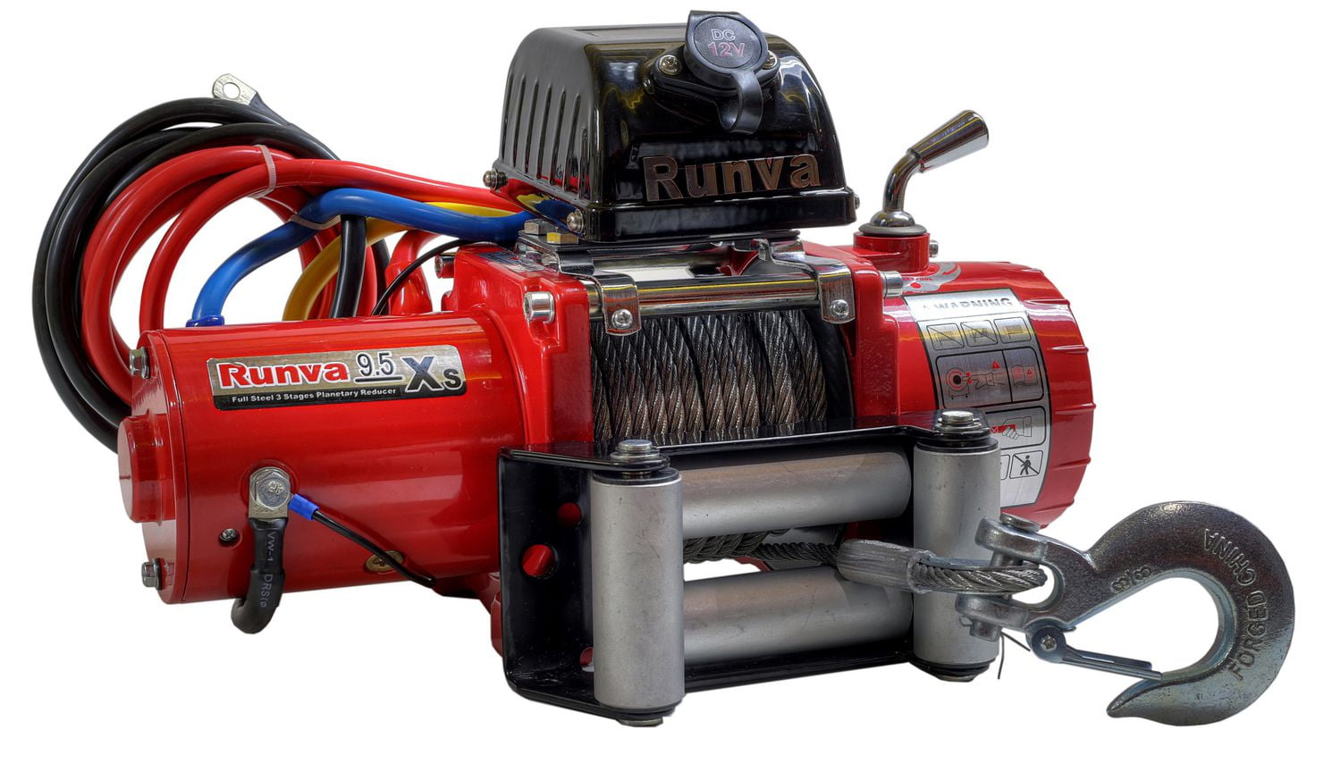 Runva 9,500 lb. Short Drum Winch Kit with Steel Cable Walmart Canada