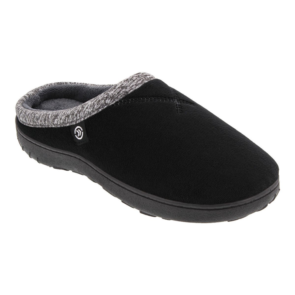 ISOsport by isotoner® Mens Tom Microterry Hoodie Slippers | Walmart Canada