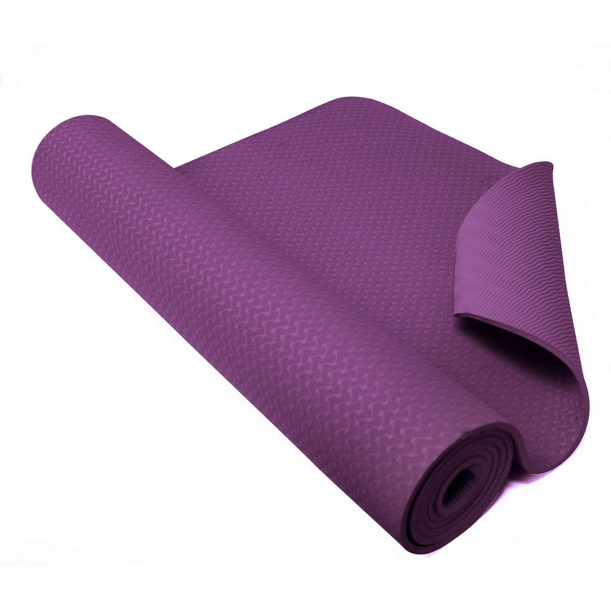 PurAthletics Yoga Mat with Carry Strap 