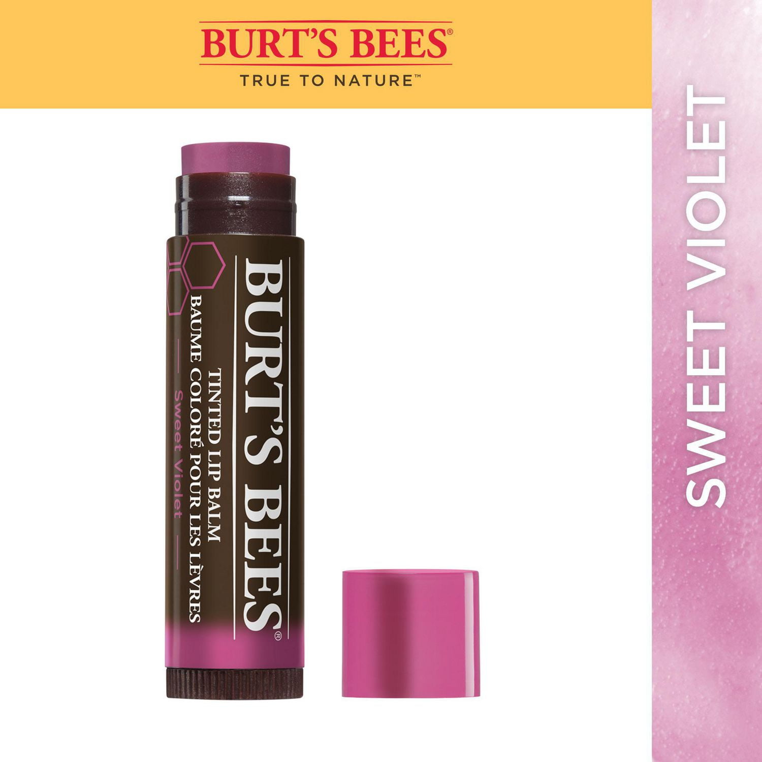Burt’s Bees 100 Natural Tinted Lip Balm 1 Tube Walmart Canada