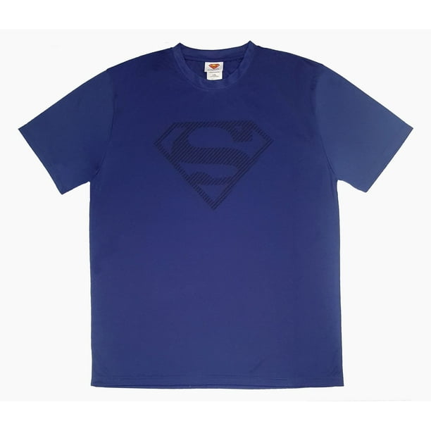 Superman T-shirt athlétique à manches courtes pour hommes