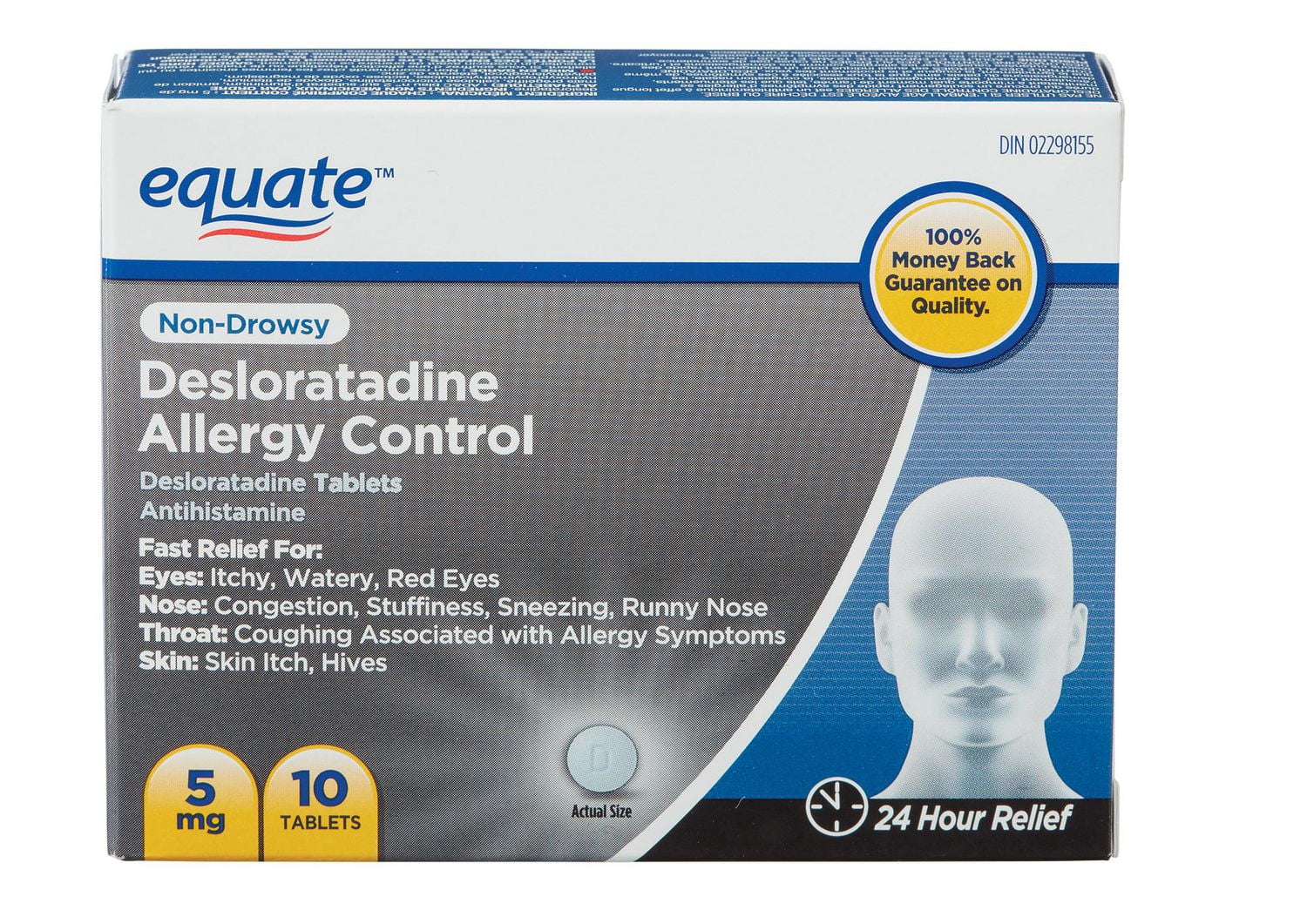 Equate Desloratadine Allergy Control Tablets Walmart Canada
