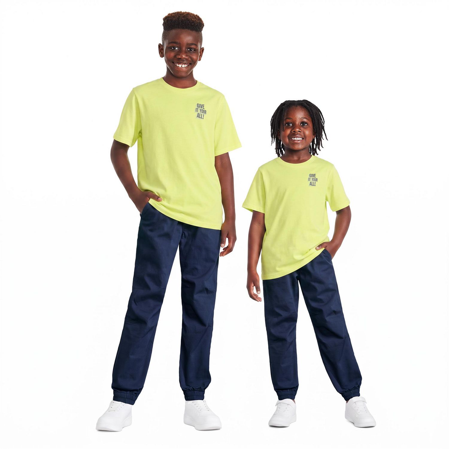 Jogger extensible et douillet George pour garçons