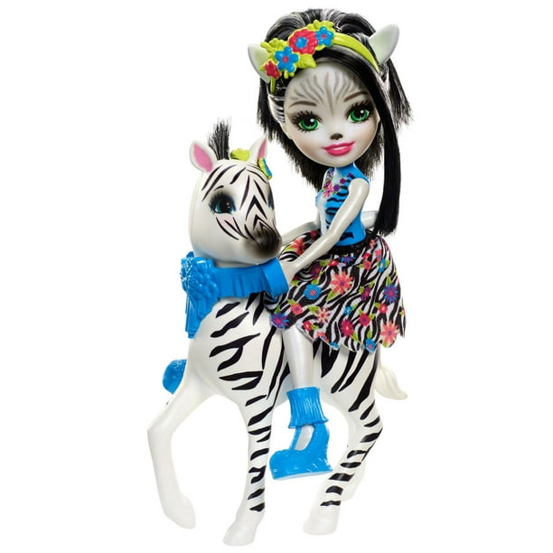 Enchantimals - Poupée et figurine - Zelena Zebra et Hoofette