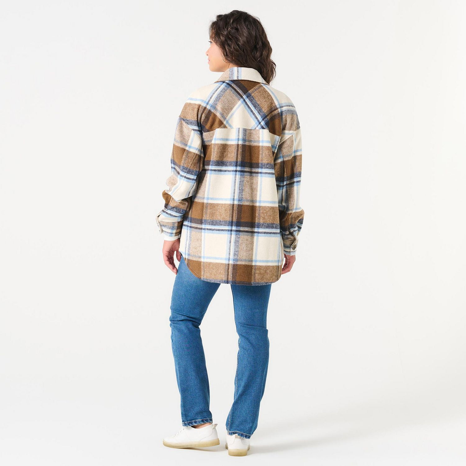 DV PLAID SHACKET