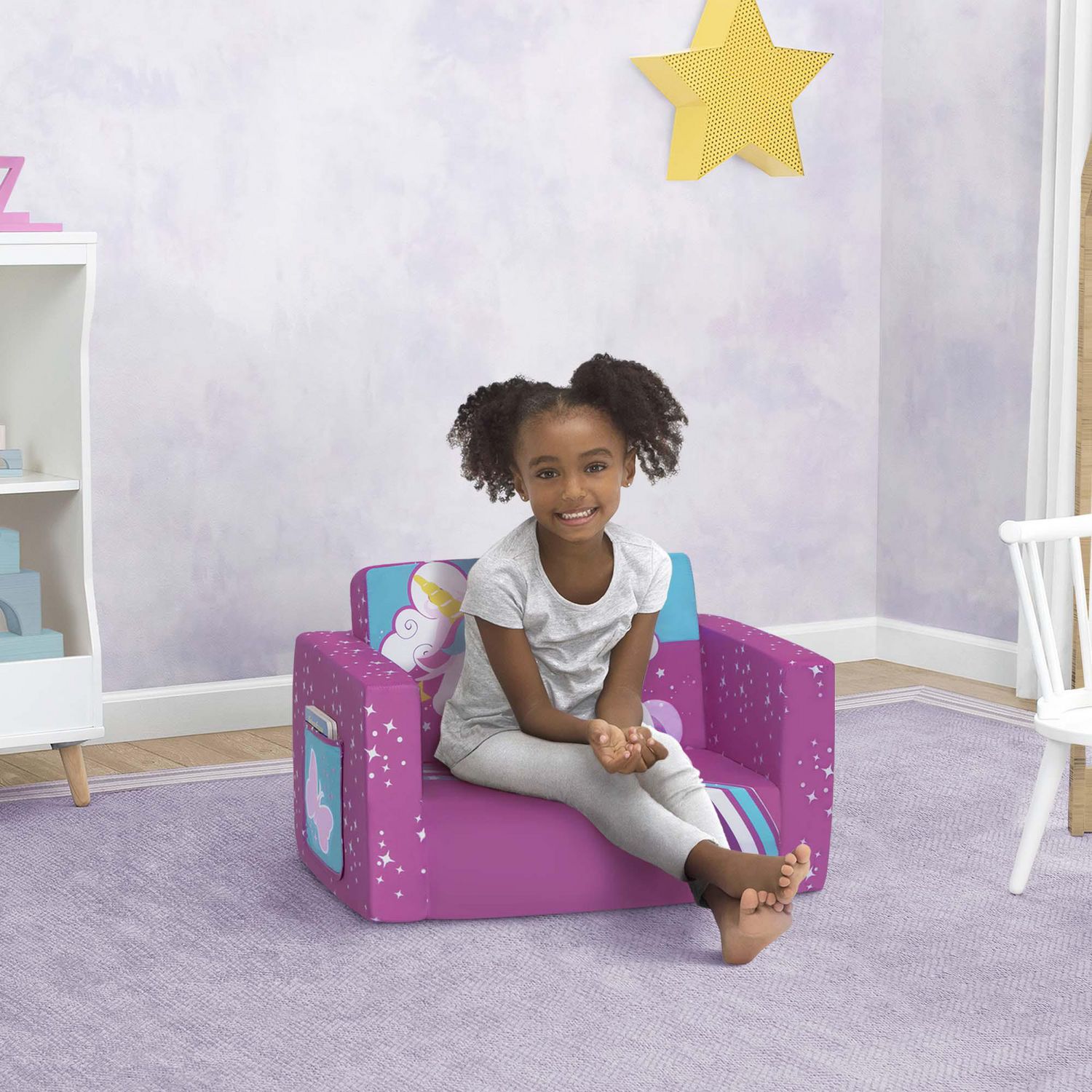 Kids sofa 2025 bed chair