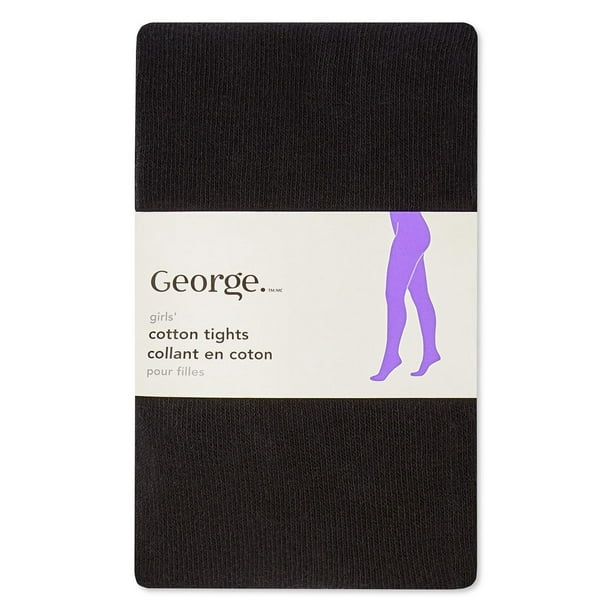 George Girls' Cotton Fashion Tights, Sizes 4-12 - Walmart.ca