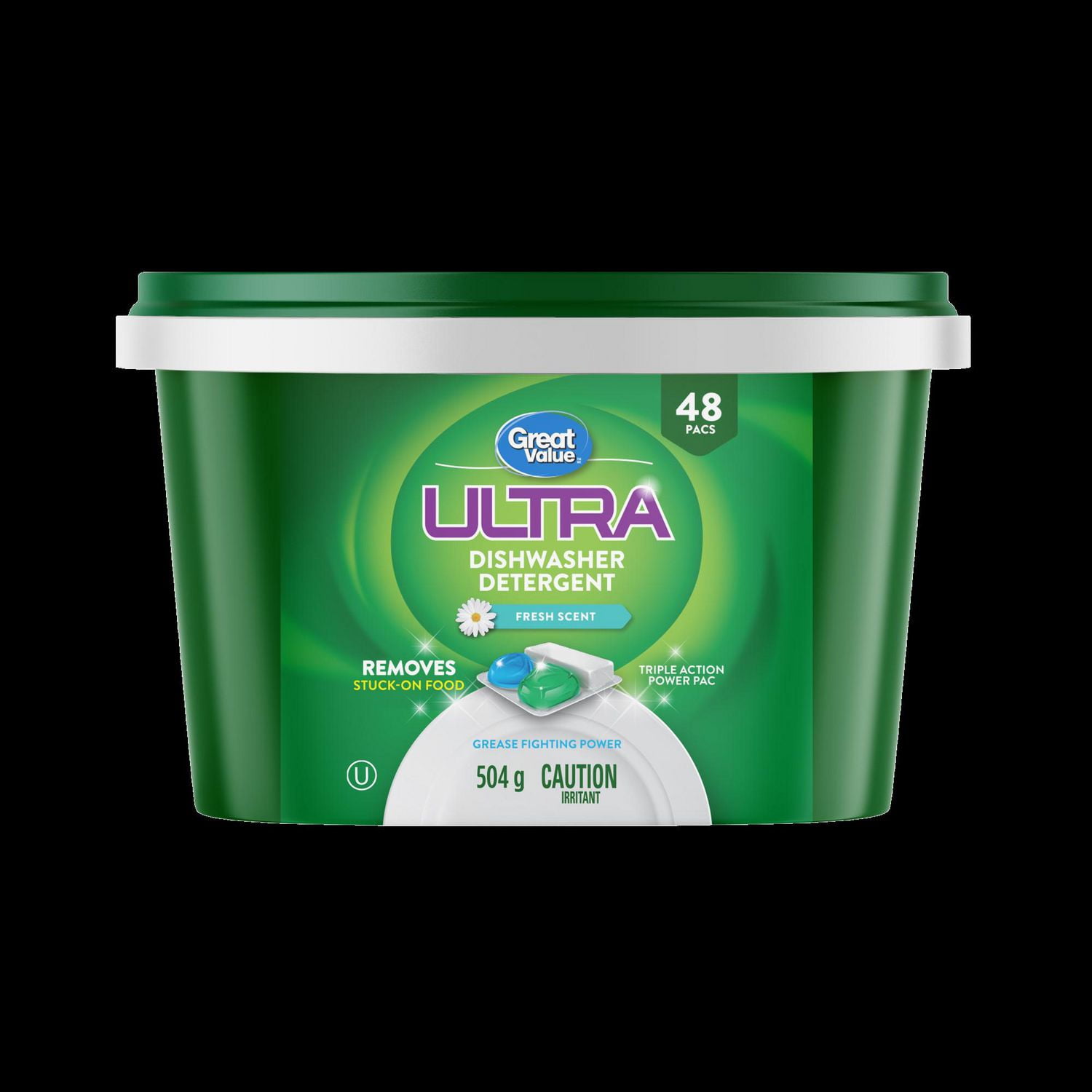 Great Value Ultra Fresh Scent Automatic Dishwasher Pacs Walmart Canada