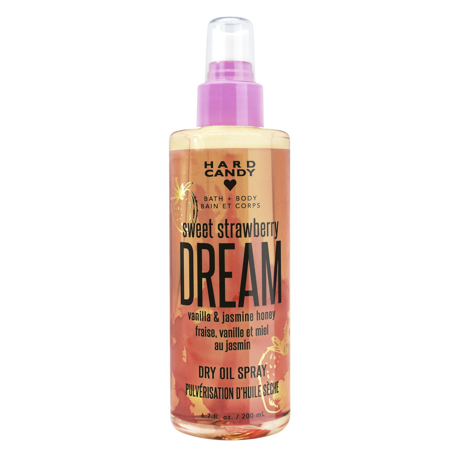 Hard Candy Dry Oil Spray Dream, Sweet Strawberry Walmart Canada