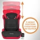 Dreamtime MAX 2-en-1 - Siège d’auto d’appoint confort - Rouge ou Gris Poids de l'enfant: 40 - 110 lb – image 3 sur 6