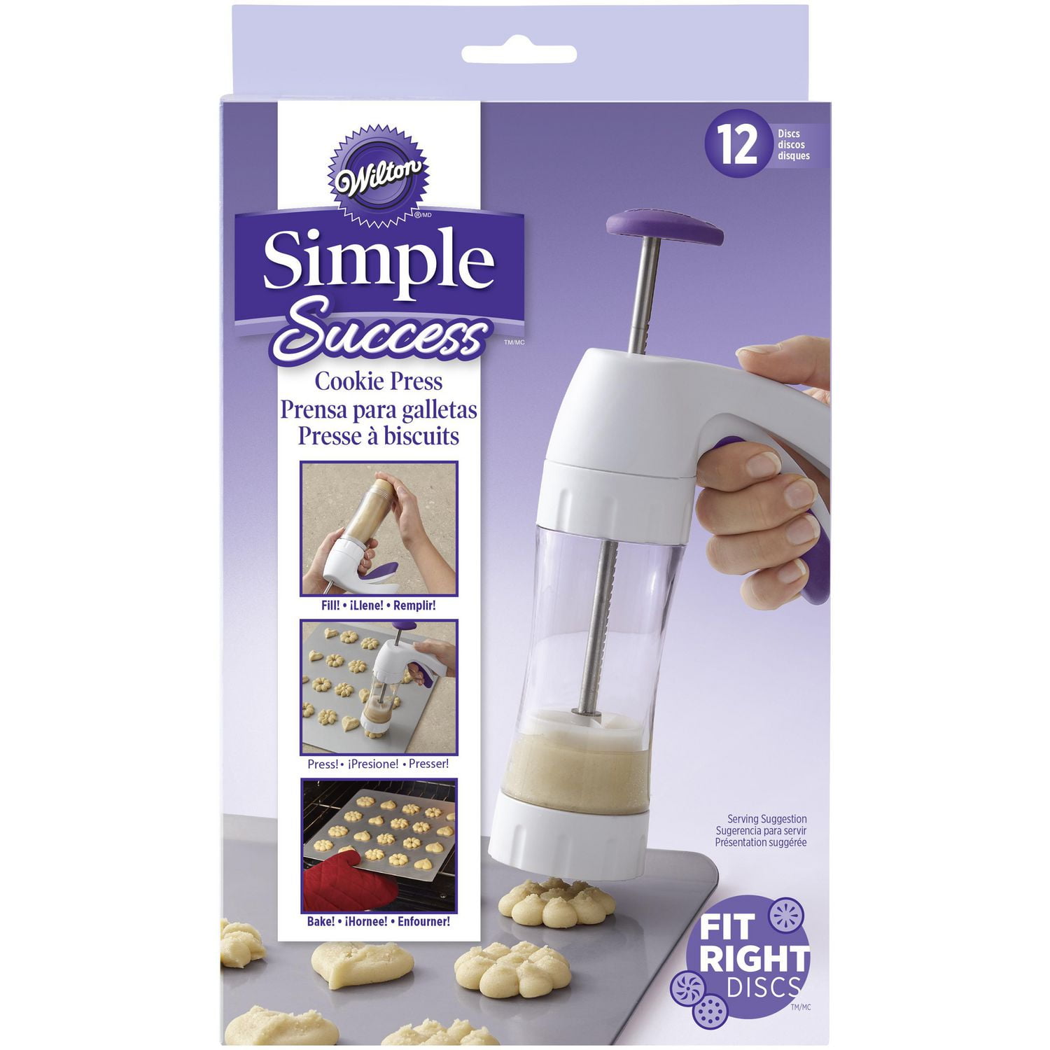 Wilton Simple Success Cookie Press Walmart Canada