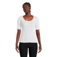 thumbnail image 1 of George Women's Square Neckline Tee, 1 of 6