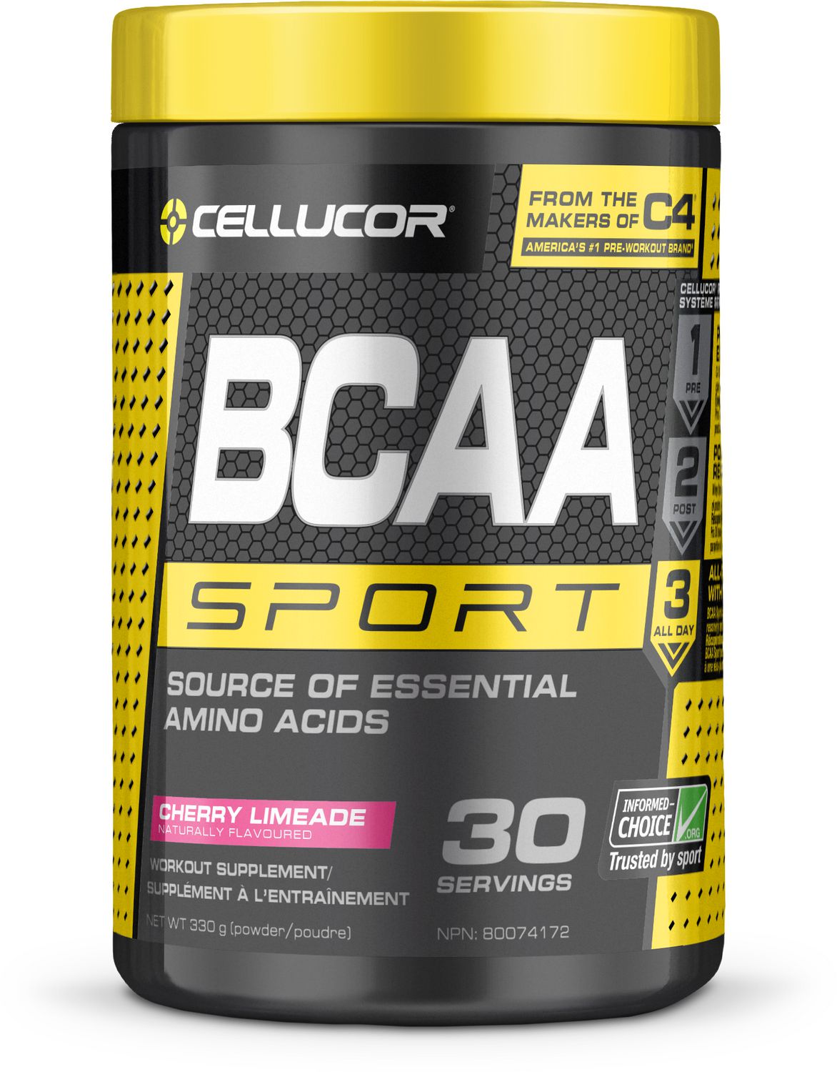 Cellucor Bcaa Sport, Bcaa Powder Sports Drink for Hydration & Recovery