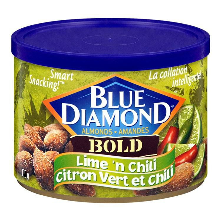 Blue Diamond Almonds Bold Lime and Chili Walmart Canada