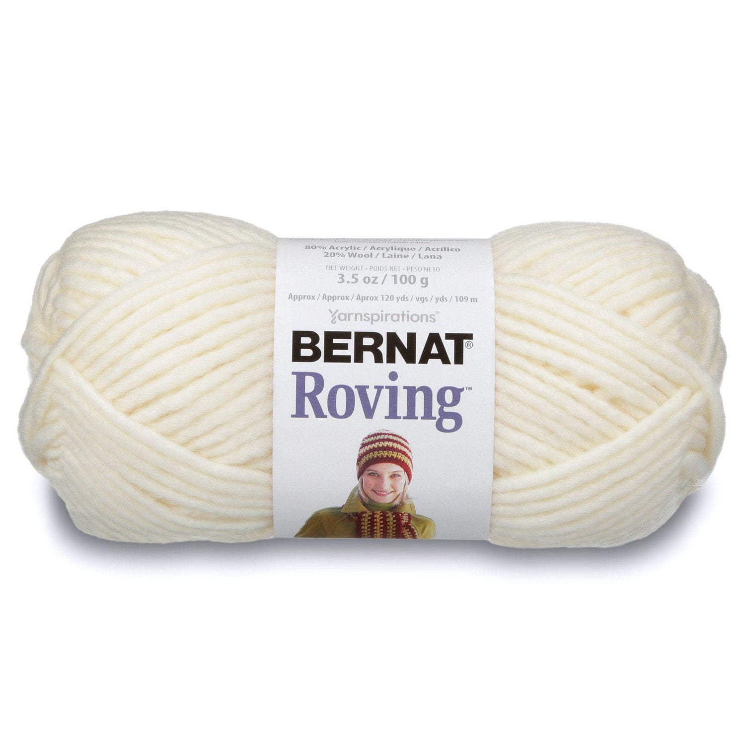 BERNAT ROVING YARN (100G/3.5OZ), RICE PAPER Walmart Canada