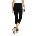 thumbnail image 3 of Jordache Women's High Rise Pull on Capri, 3 of 3