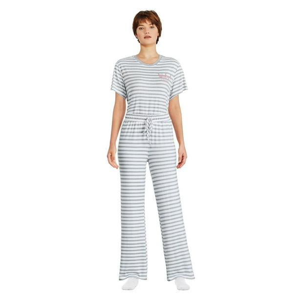 Pyjama 2 pièces en tricot hacci George pour femmes