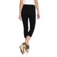 thumbnail image 3 of Jordache Women's High Rise Pull on Capri, 3 of 3