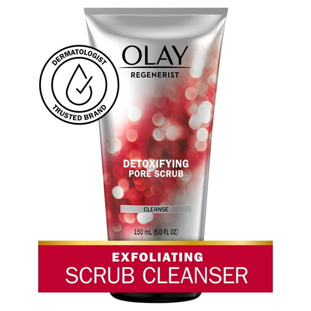 Nettoyant pour le visage exfoliant pour les pores détoxifiant Olay Regenerist 150 ml