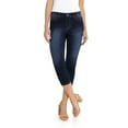 thumbnail image 1 of Jordache Women's High Rise Pull on Capri, 1 of 3