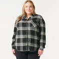 thumbnail image 2 of BUTTON FRONT PLAID SHIRT, 2 of 5