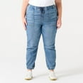 thumbnail image 1 of HIGH RISE DENIM JOGGER, 1 of 6