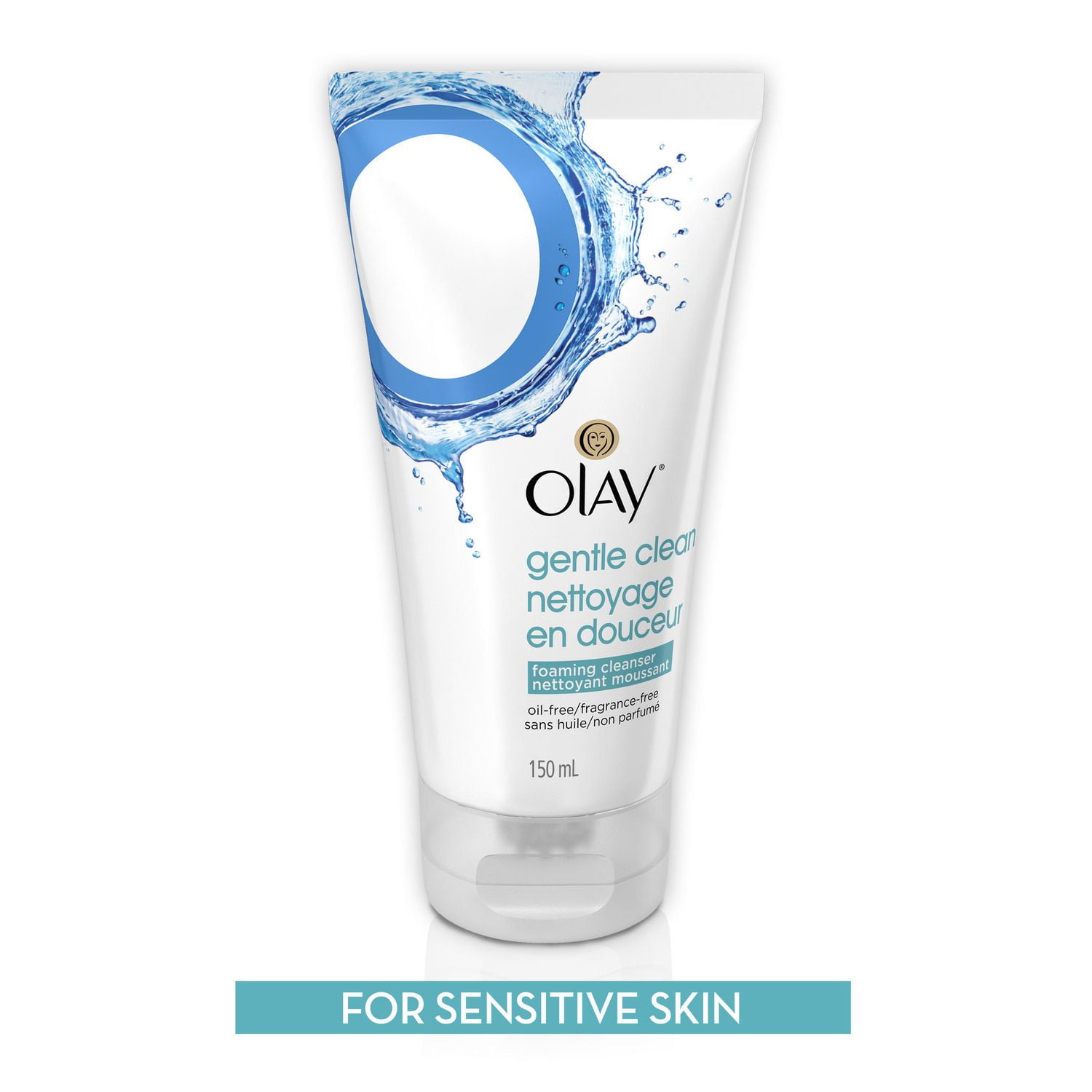 olay sensitive skin face wash