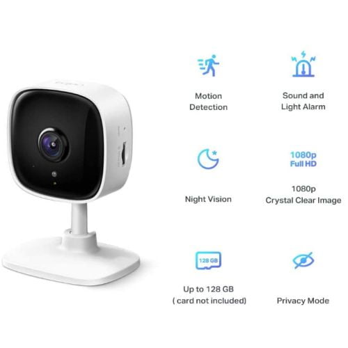  Tapo 1080P Outdoor Wired Pan/Tilt Security Wi-Fi