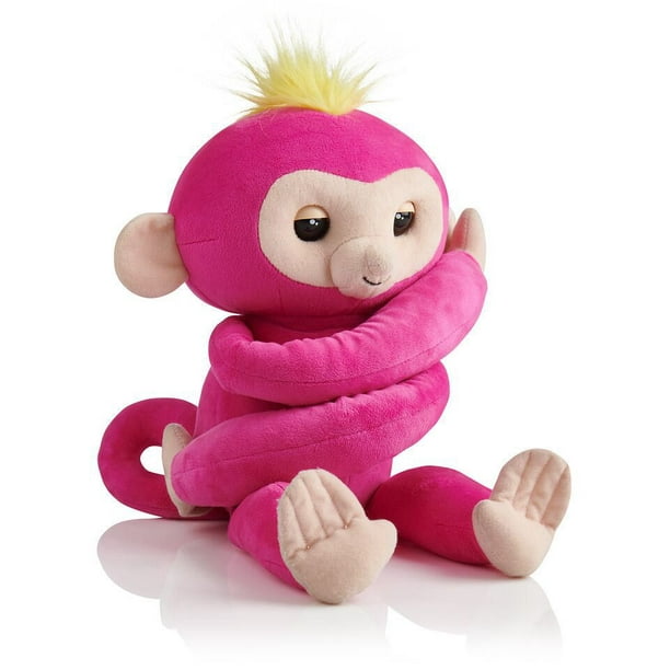 Fingerlings HUGS - BELLA – singe-jouet en peluche interactif - par