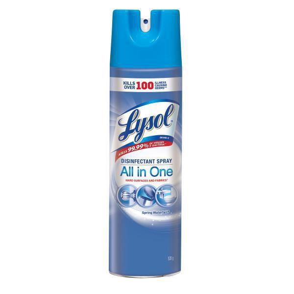 Spray Désinfectant Lysol, Cascade du printemps, Désinfecte et