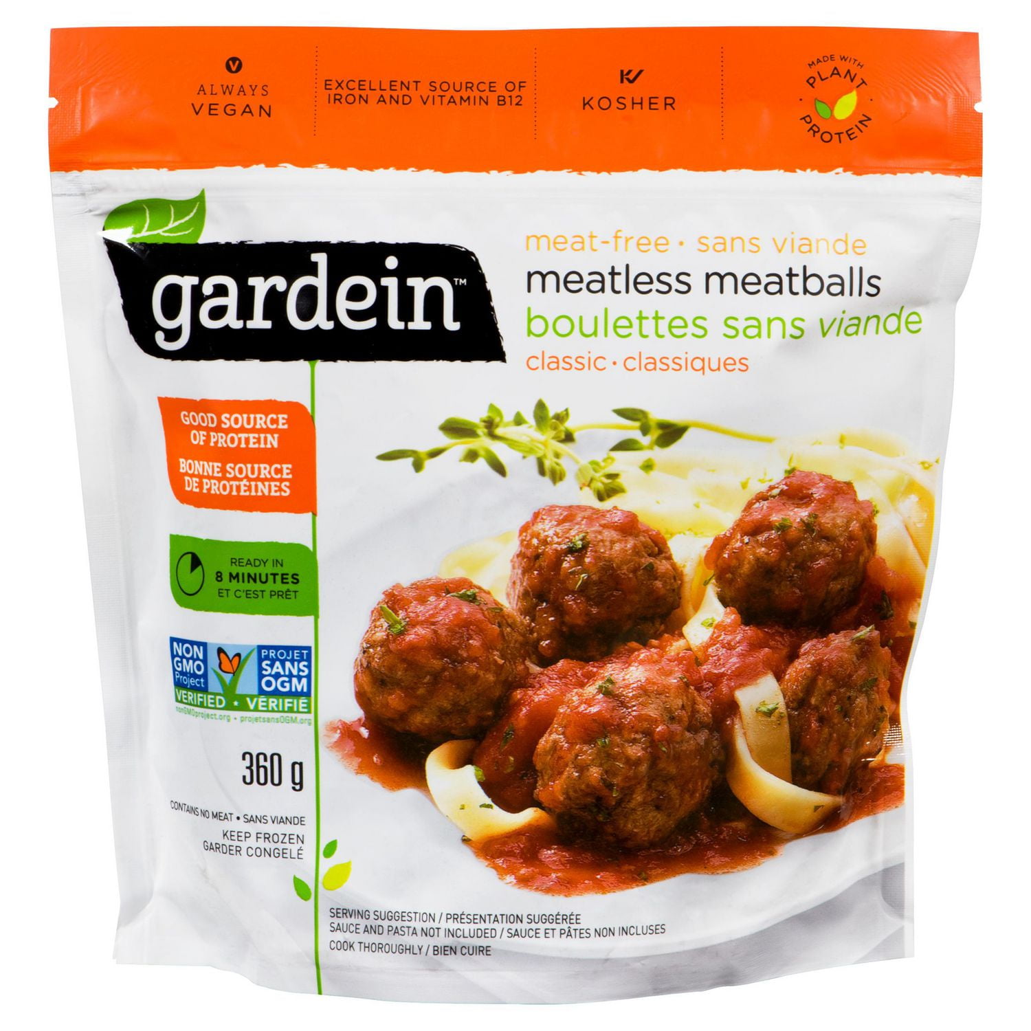 Gardein Meat Free Meatless Meatballs Walmart Canada