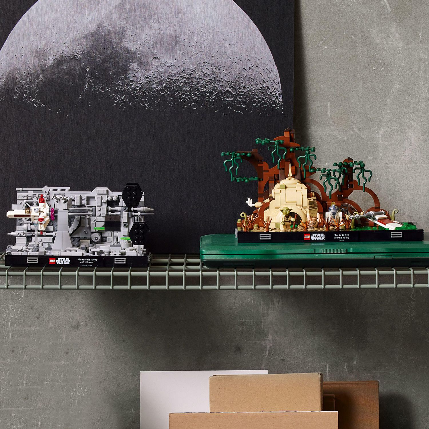 LEGO Star Wars Death Star Trench Run Diorama 75329 Toy Building
