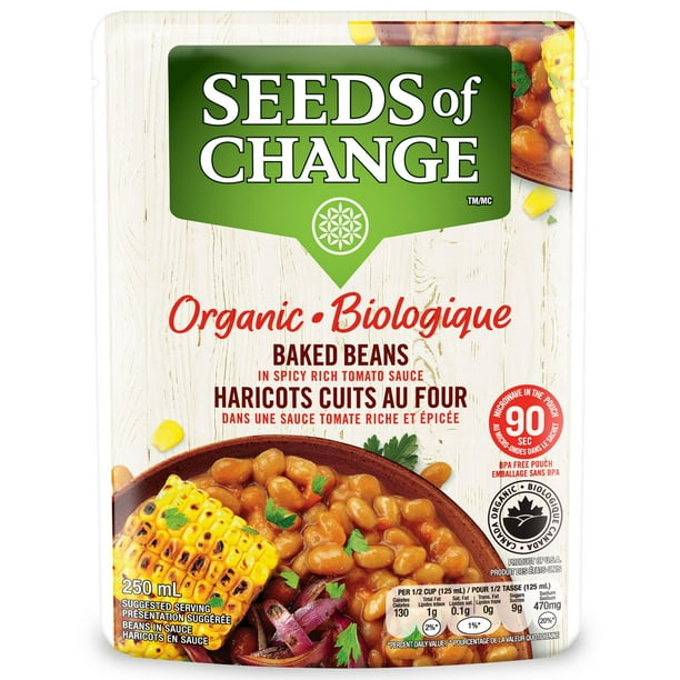 Haricots cuits au four Seeds of Change® 250 mL