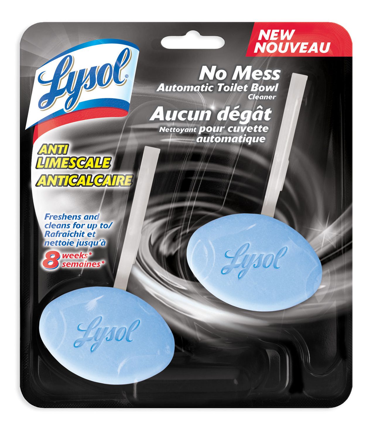 lysol click gel automatic toilet bowl cleaner