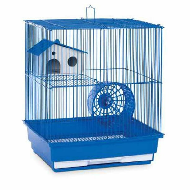 Cage pour hamster ou gerbille deux étages Prevue Pet