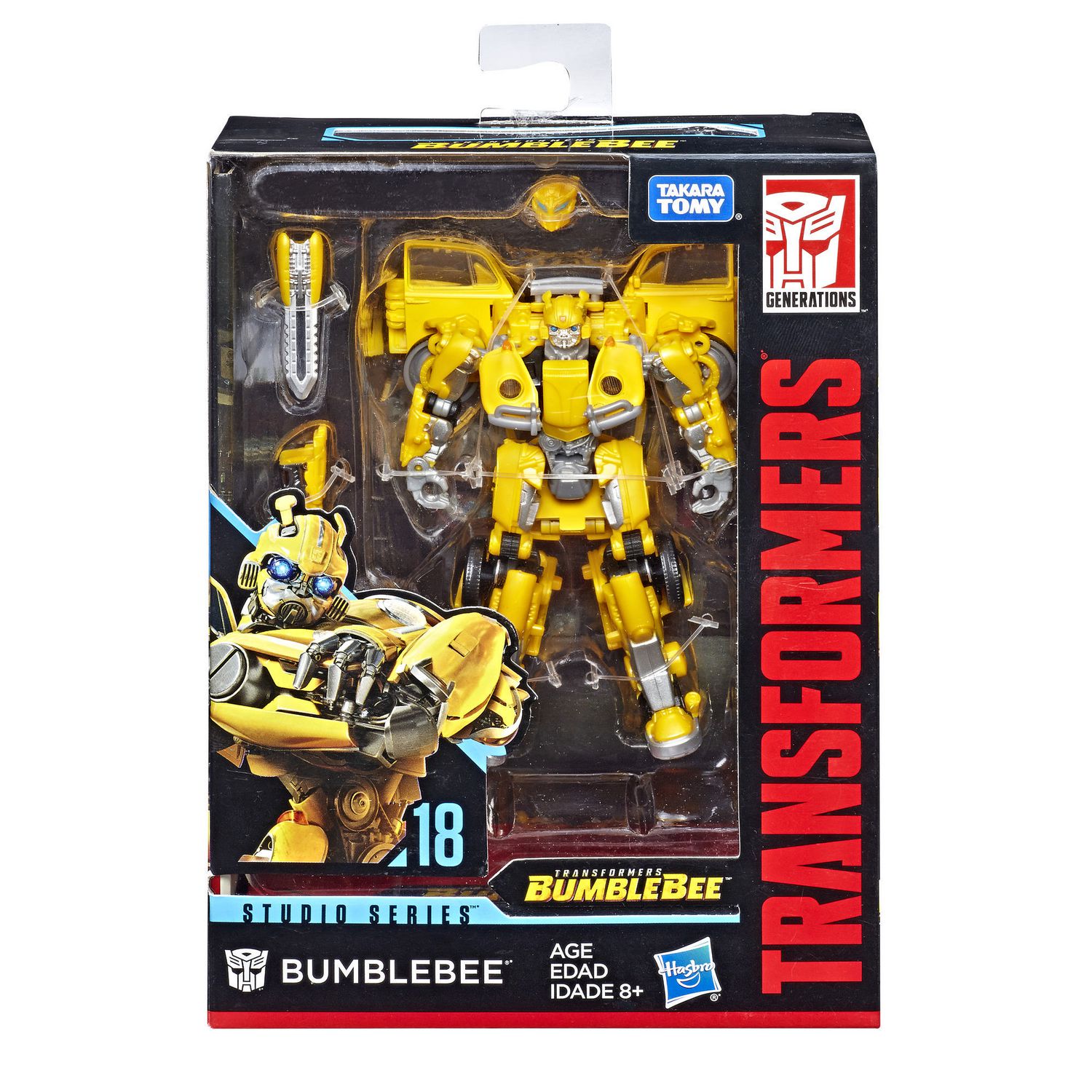 Transformers Studio Series 18 Deluxe Transformers Bumblebee Bumblebee