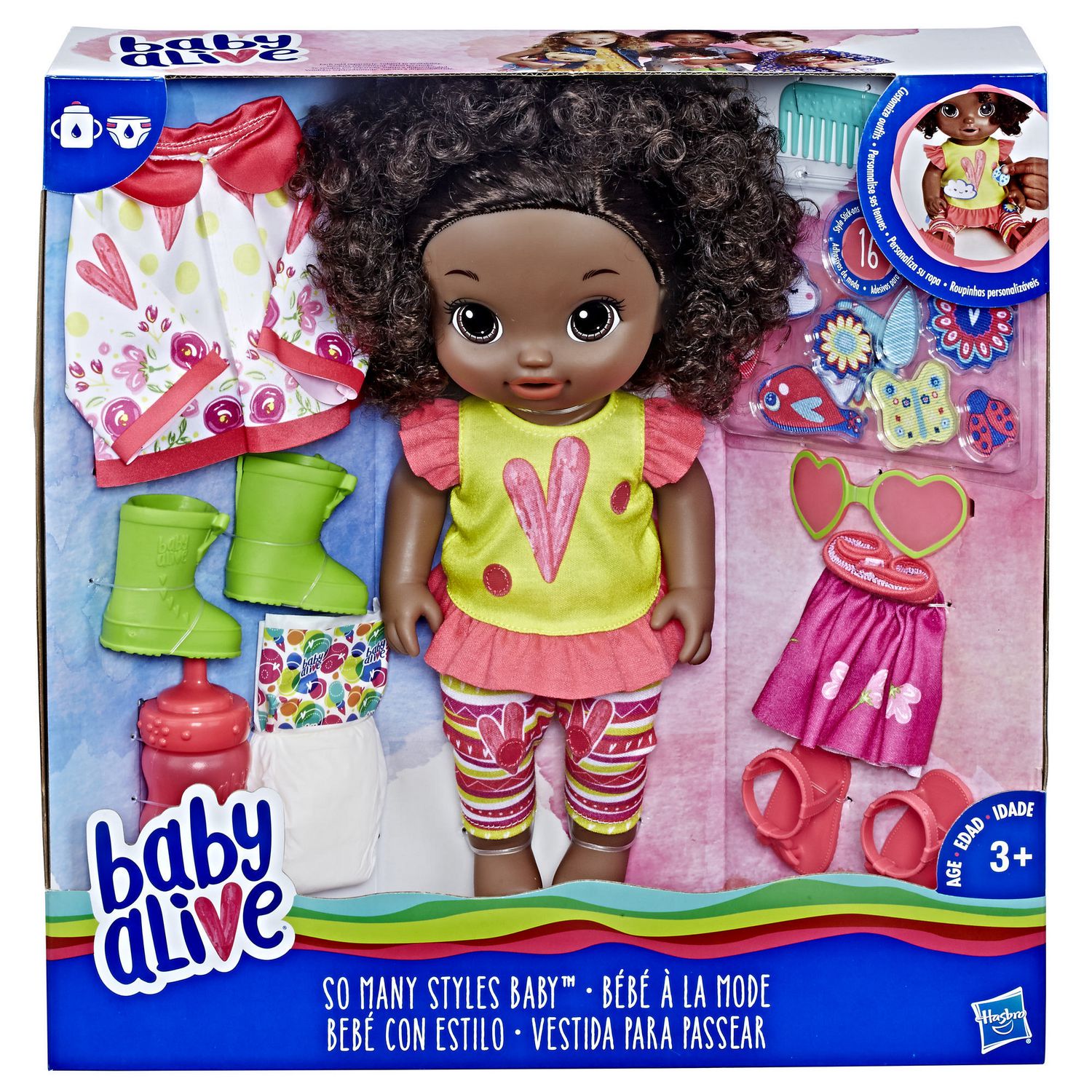baby alive hair styles