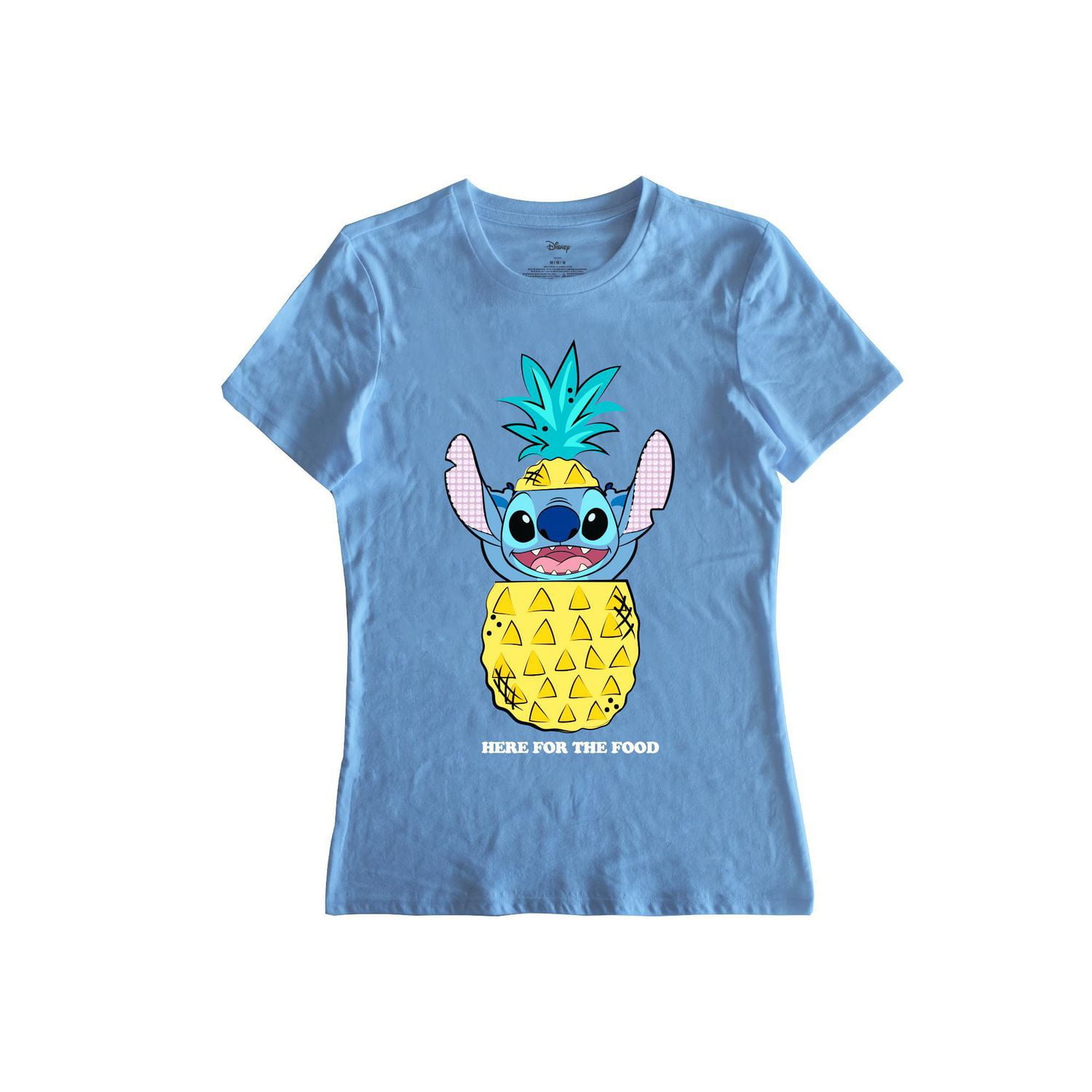 T-shirt Disney pour femme ici pour la nourriture