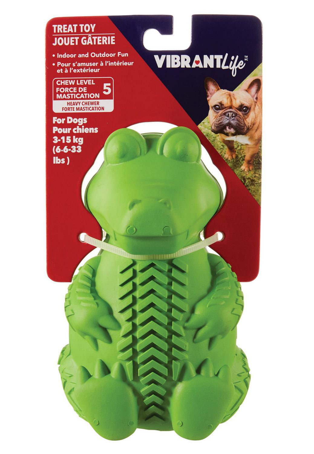 vibrant life dog toy treat buddy