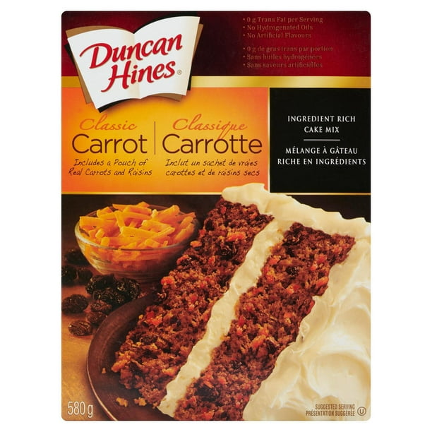 Duncan Hines classique carrotte mélange à gâteau