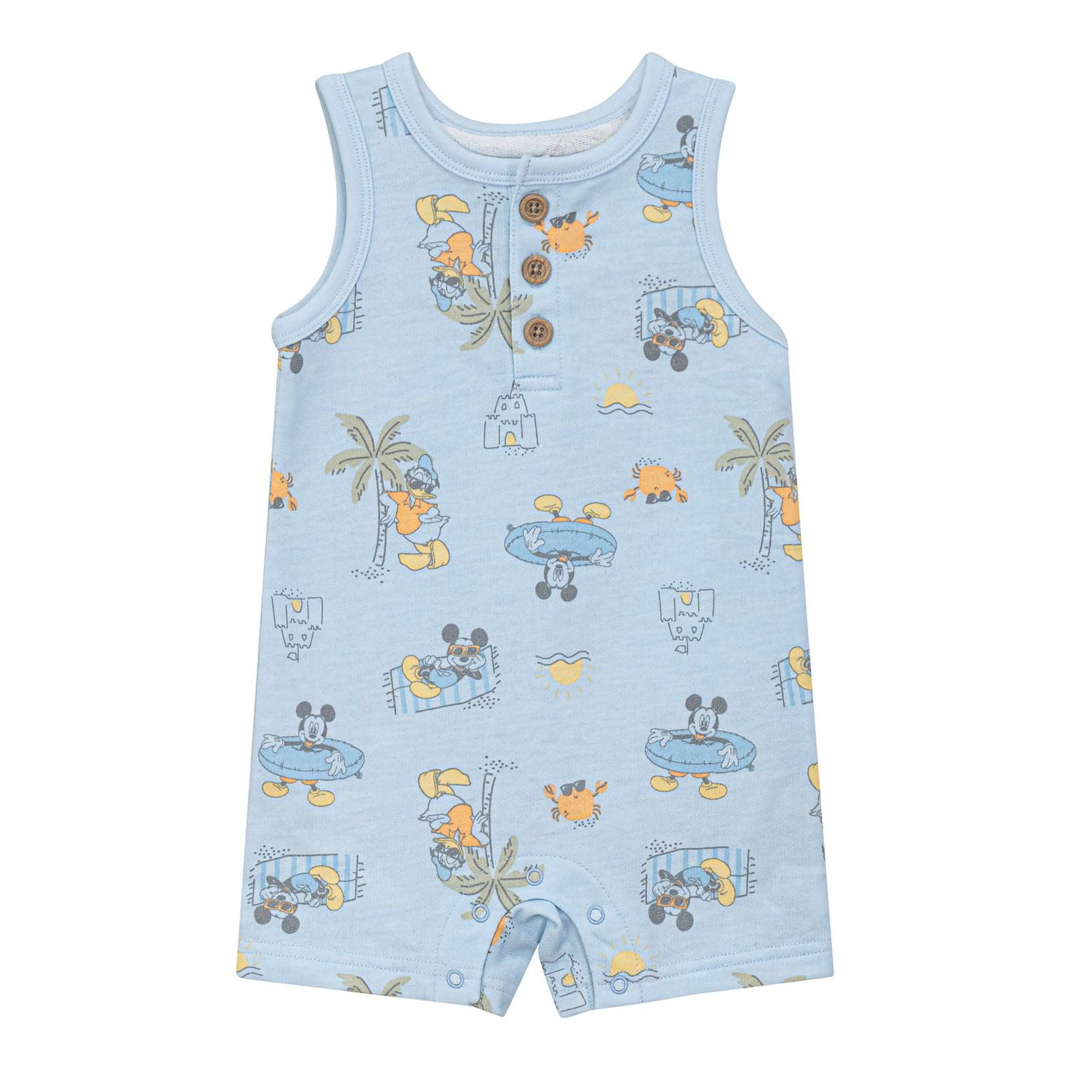 Disney Mickey Mouse Romper, Sizes: 0/3M - 18/24M