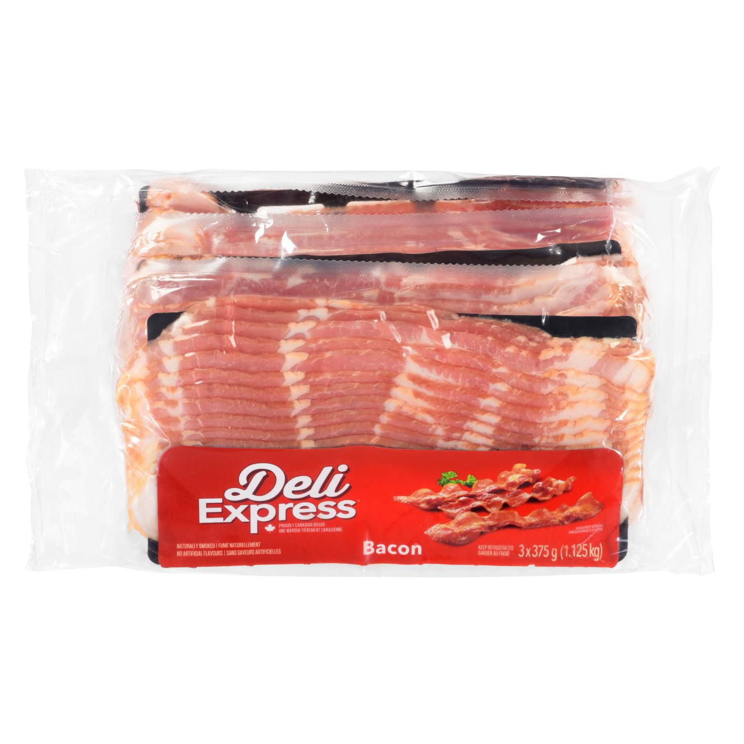 Bacon - emballage de  Deli Express 375 g