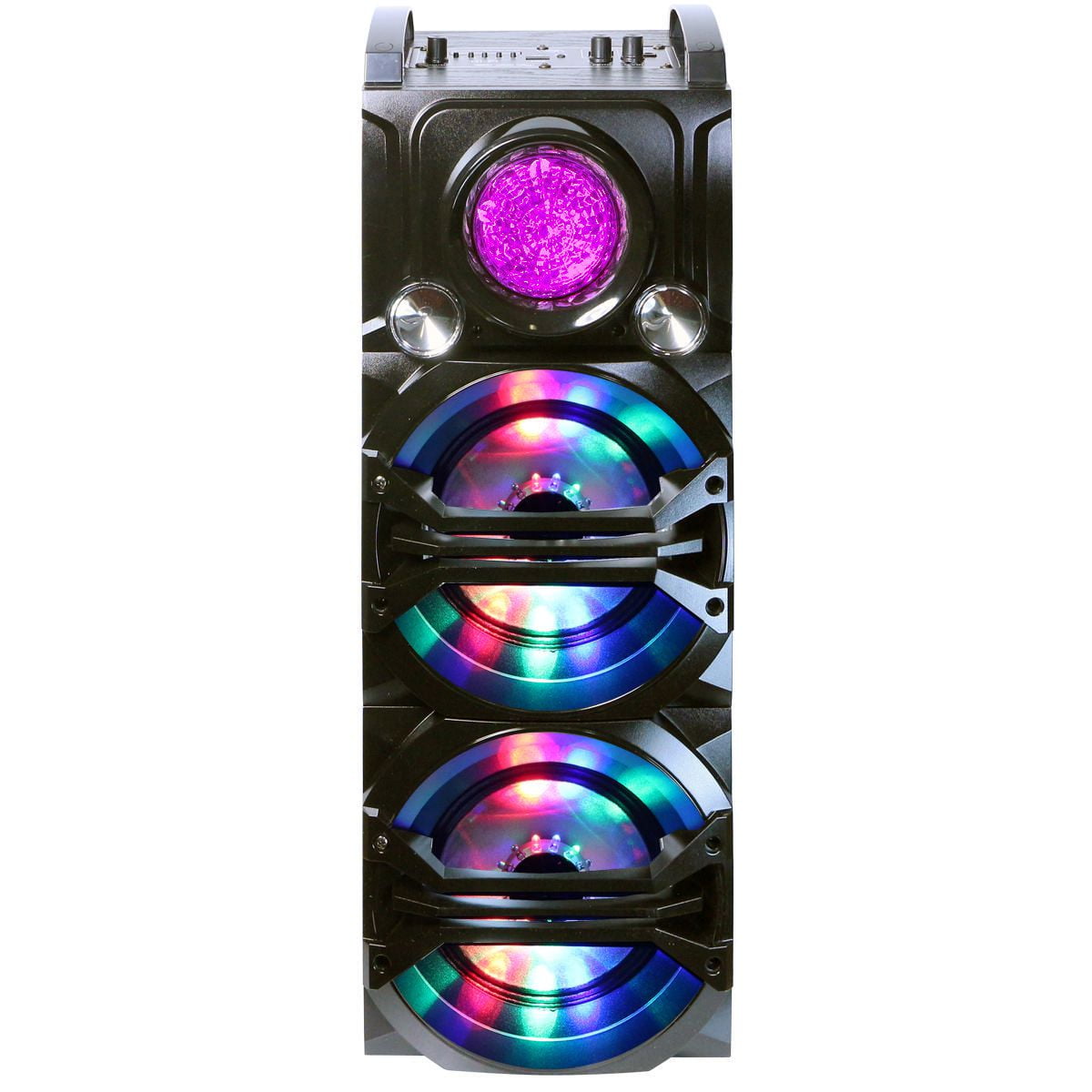 Top Tech Audio Fully Amplified Portable 1300 Watts Peak Power Double 6.