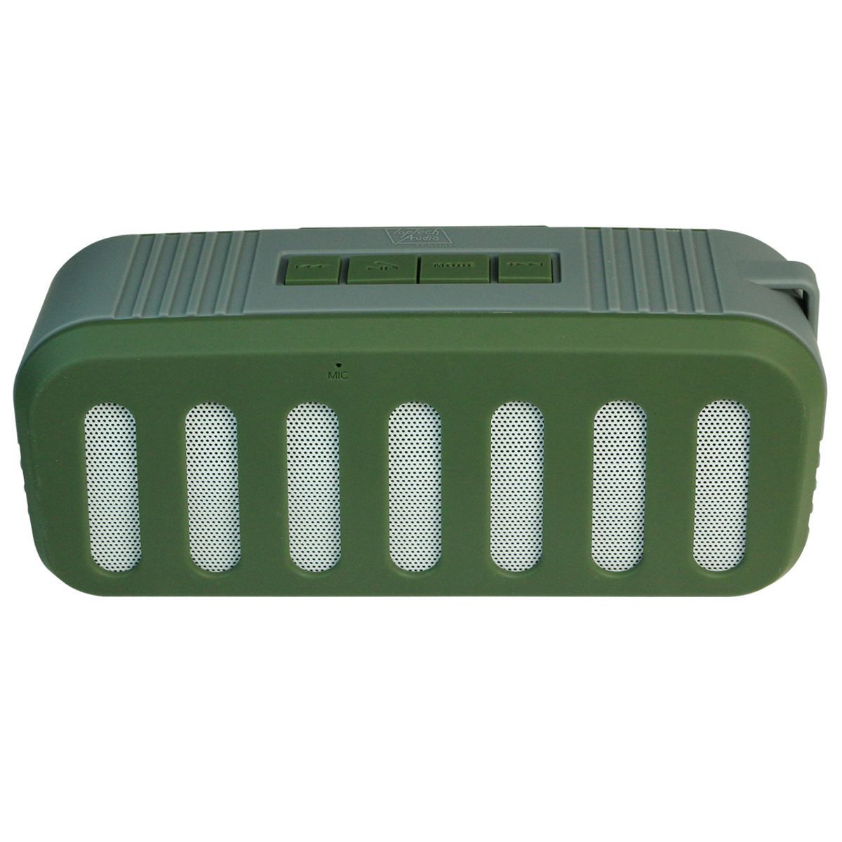 Top Tech Audio Portable Bluetooth Speaker with FM/USB/Micro-SD - Green ...