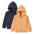thumbnail image 1 of George Toddlers' Gender Inclusive Fleece Hoodie 2-Pack, 1 of 2