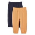 thumbnail image 1 of George Infants' Gender Inclusive Fleece Jogger 2-Pack, 1 of 2